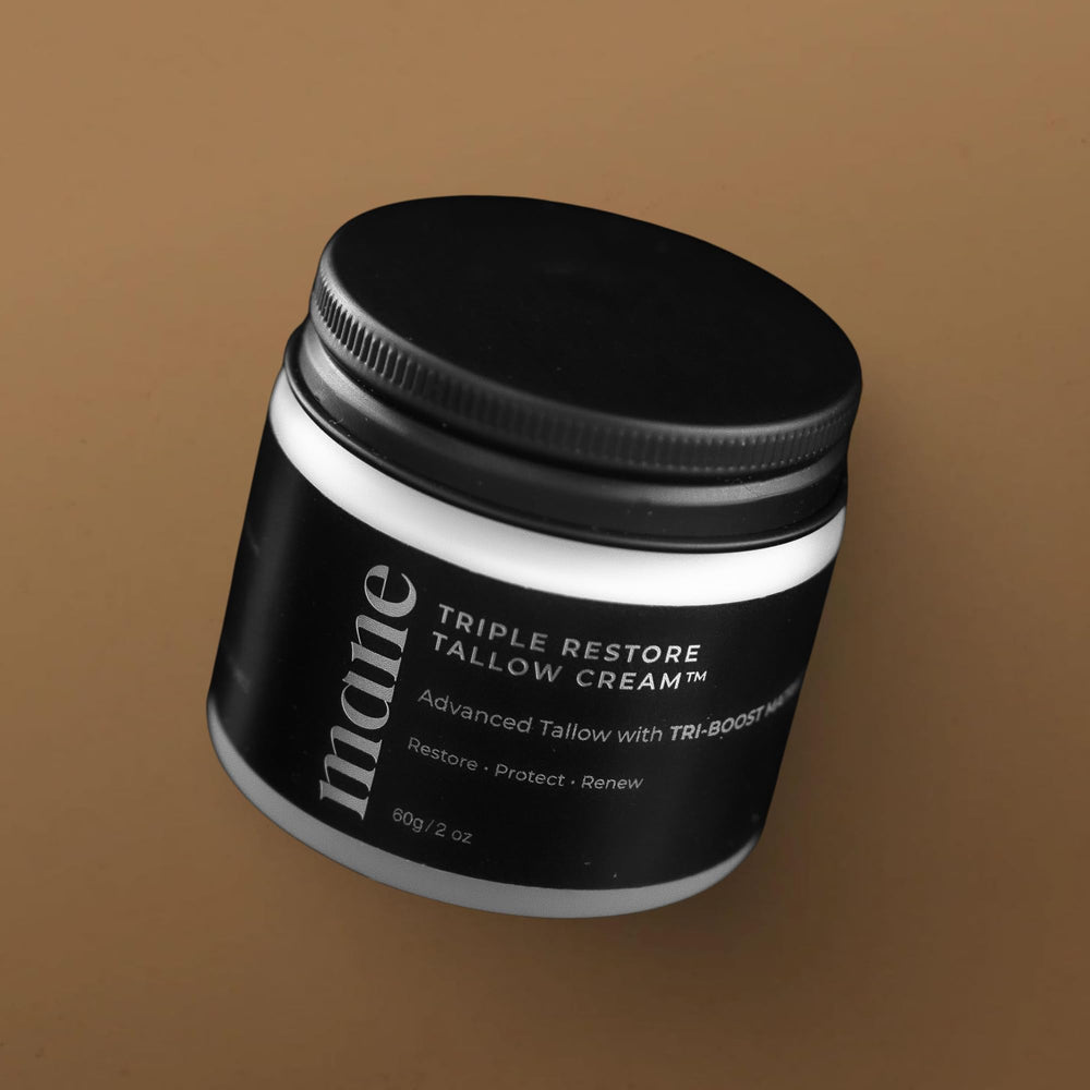 Superior Mane Retinyl Palmitate gentle glow for subtle anti-aging support.