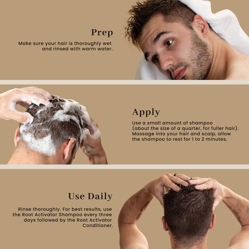 Superior Mane strong hair packaging on shelf conveys premium grooming for men.