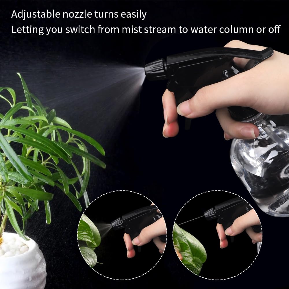 SUPERLELE spray bottle shows adjustable modes for flexible application at a glance.