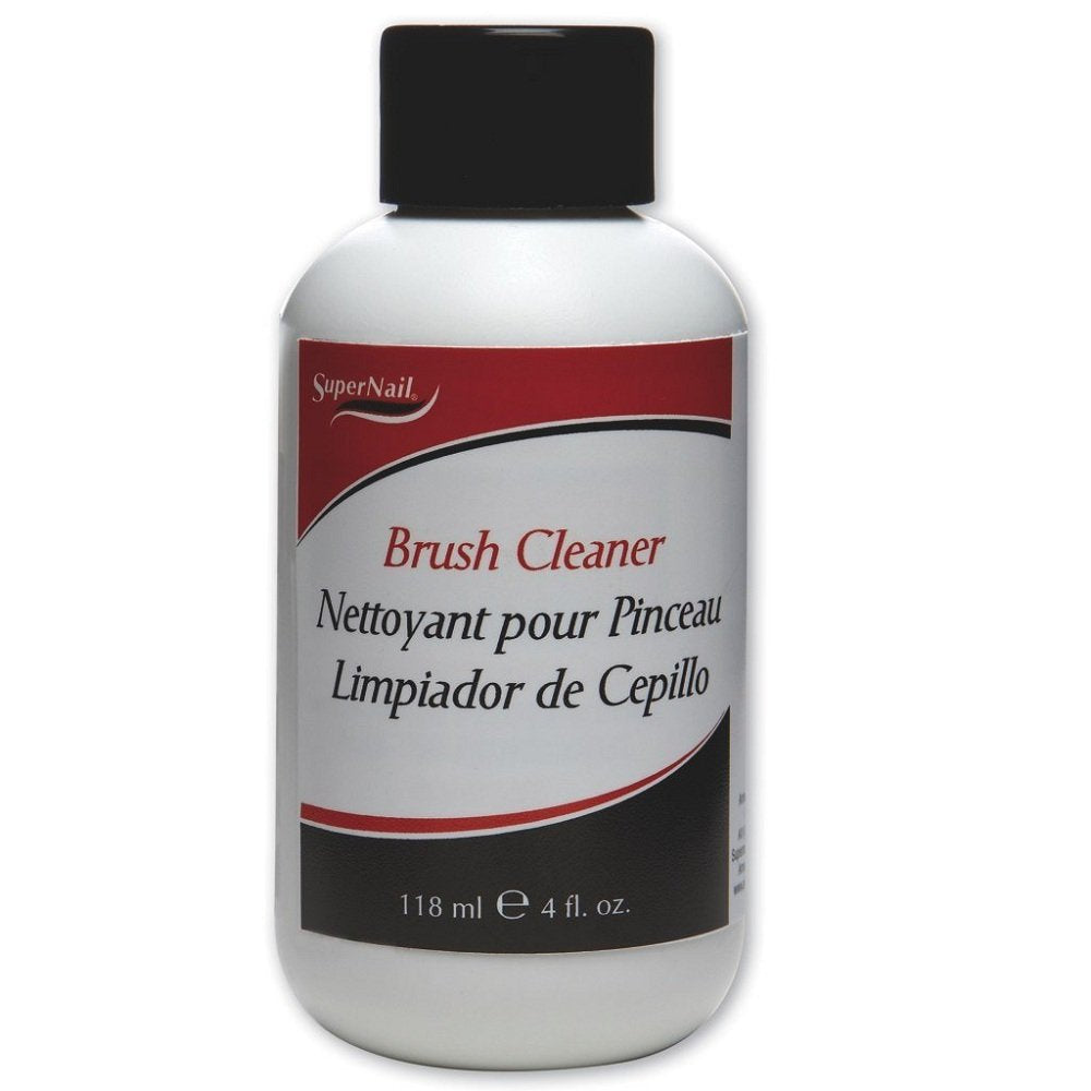 SuperNail limpiador de brochas claro para limpieza suave y mayor durabilidad de las brochas