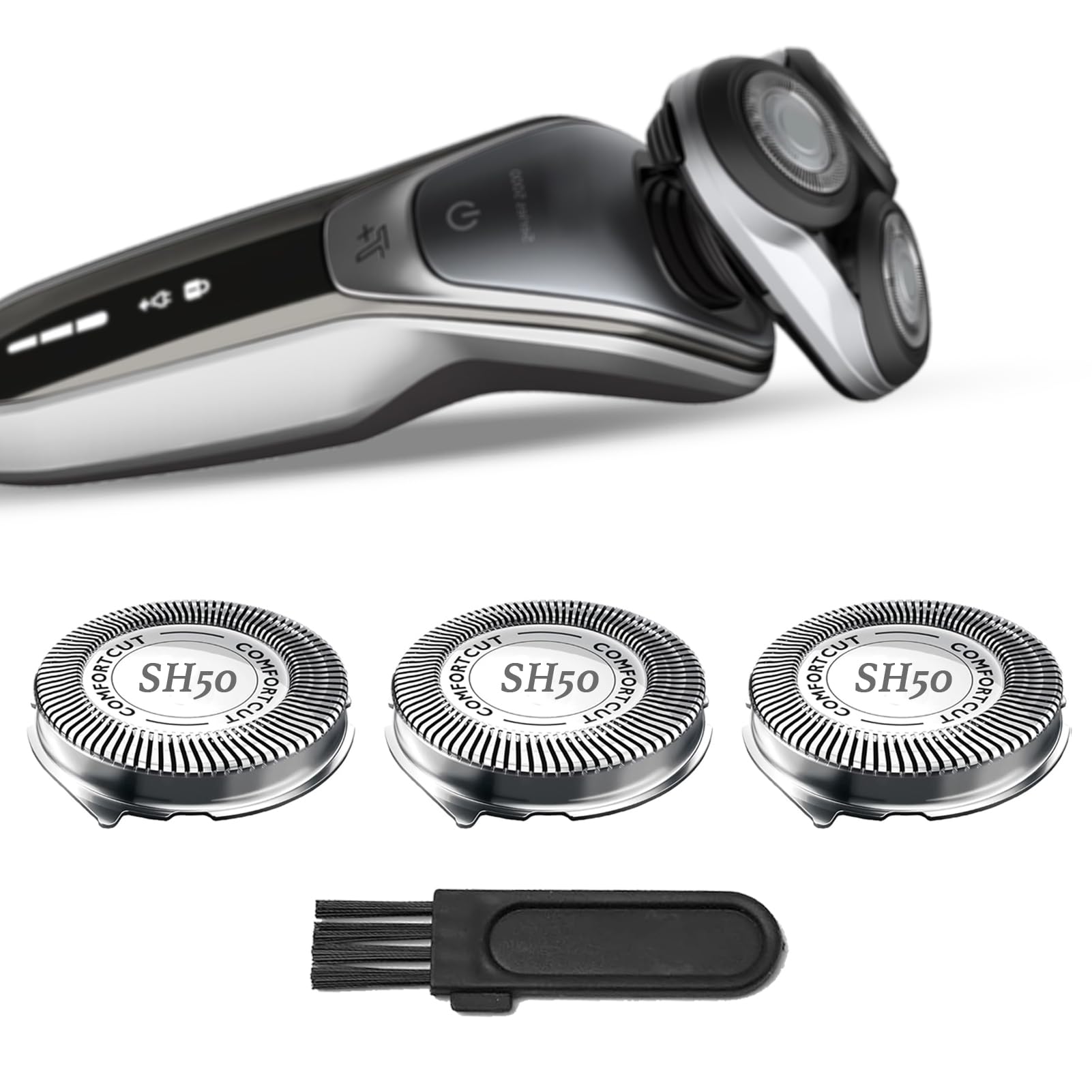 SUPERNB SH50 pack-of-3-heads offers cost-effective replacement for ongoing performance.