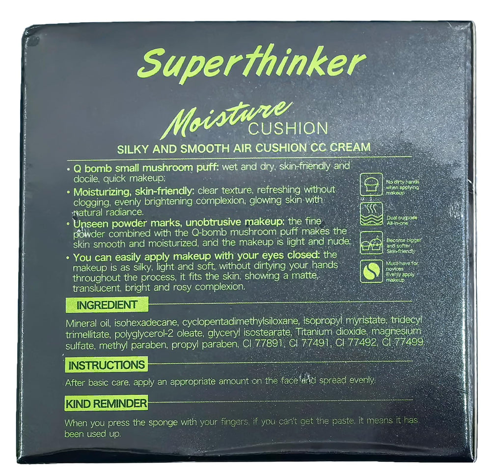 SuperThinker air cushion cc cream compact cap protecting formula