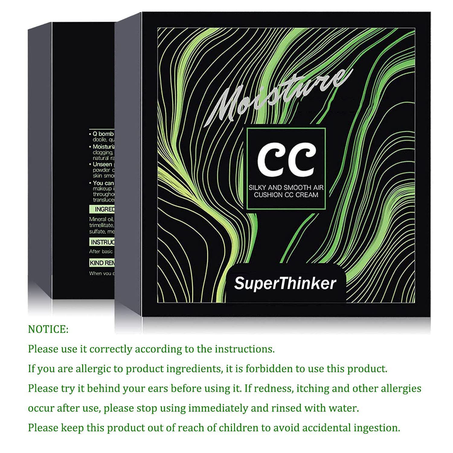 SuperThinker Air Cushion packaging showcases compact travel-friendly design.