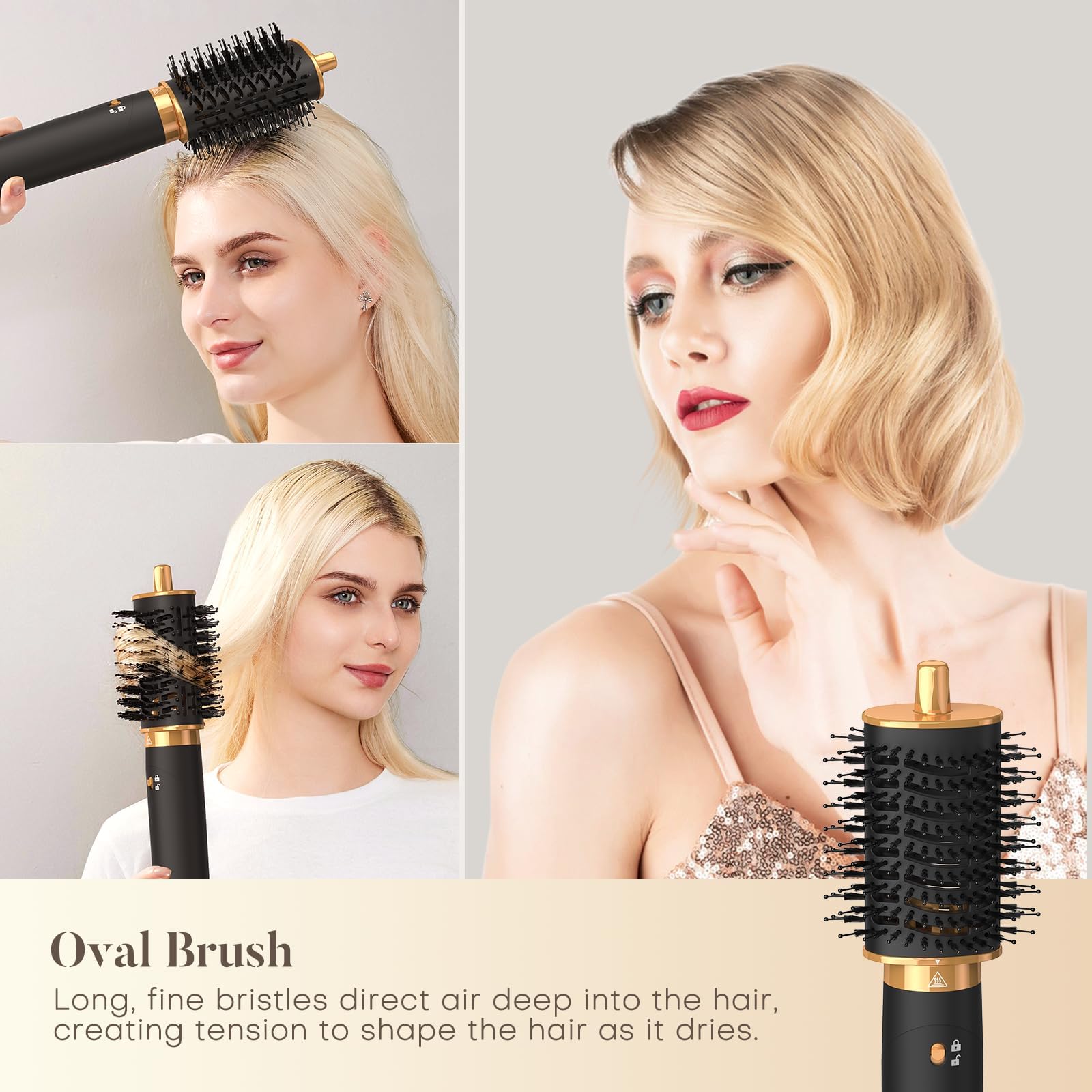SUPGALIY Air Styler 5 in 1 premium black durable housing for everyday use