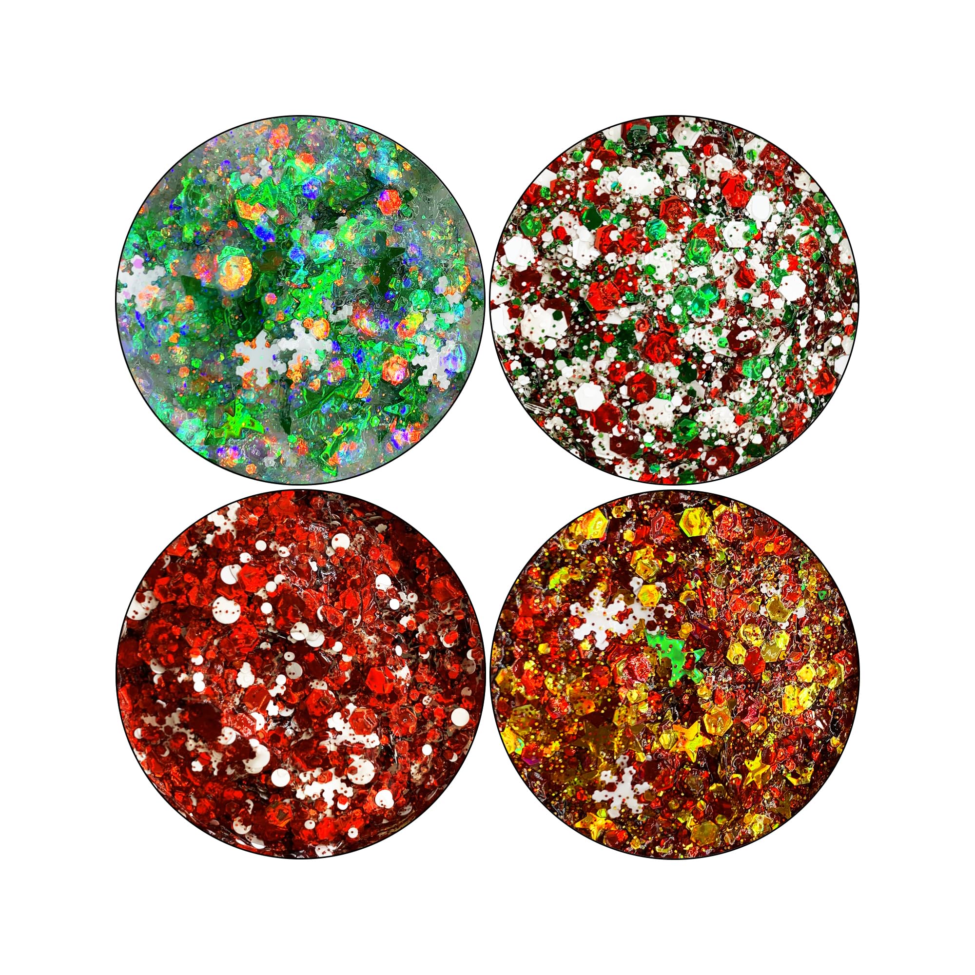 SUPGIFT lip glitter adds glossy color with holographic shine.