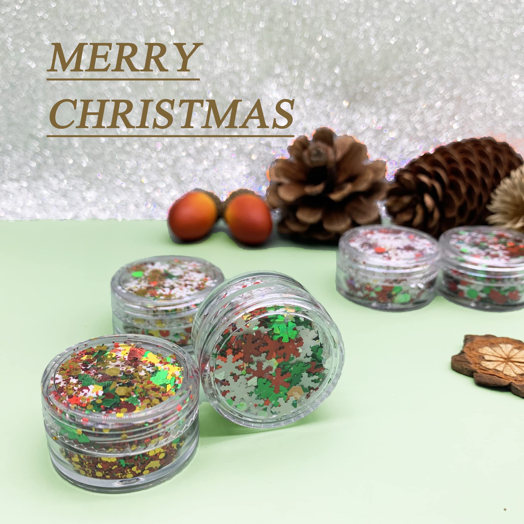 SUPGIFT glitter sealed jars packaging emphasizes neat, leak-free gift-ready presentation