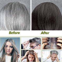 SUPGUDER Dexe black hair after-color result shows lustrous shade and vibrant tone