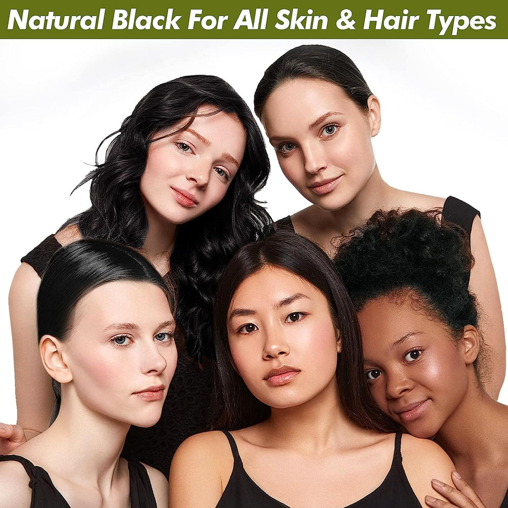 SUPGUDER Dexe natural ingredients image emphasizes plant-based scalp-friendly color