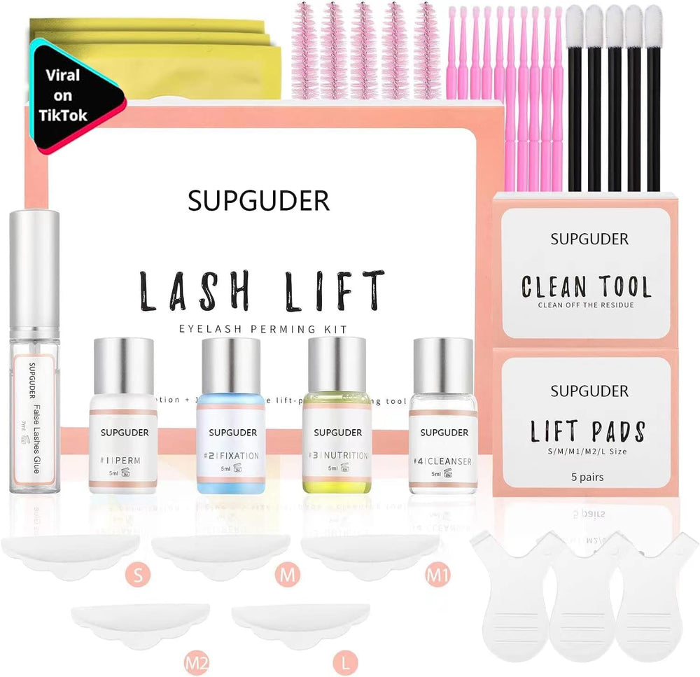 SUPGUDER lash lift kit wedding-look enhancement for brighter eyes