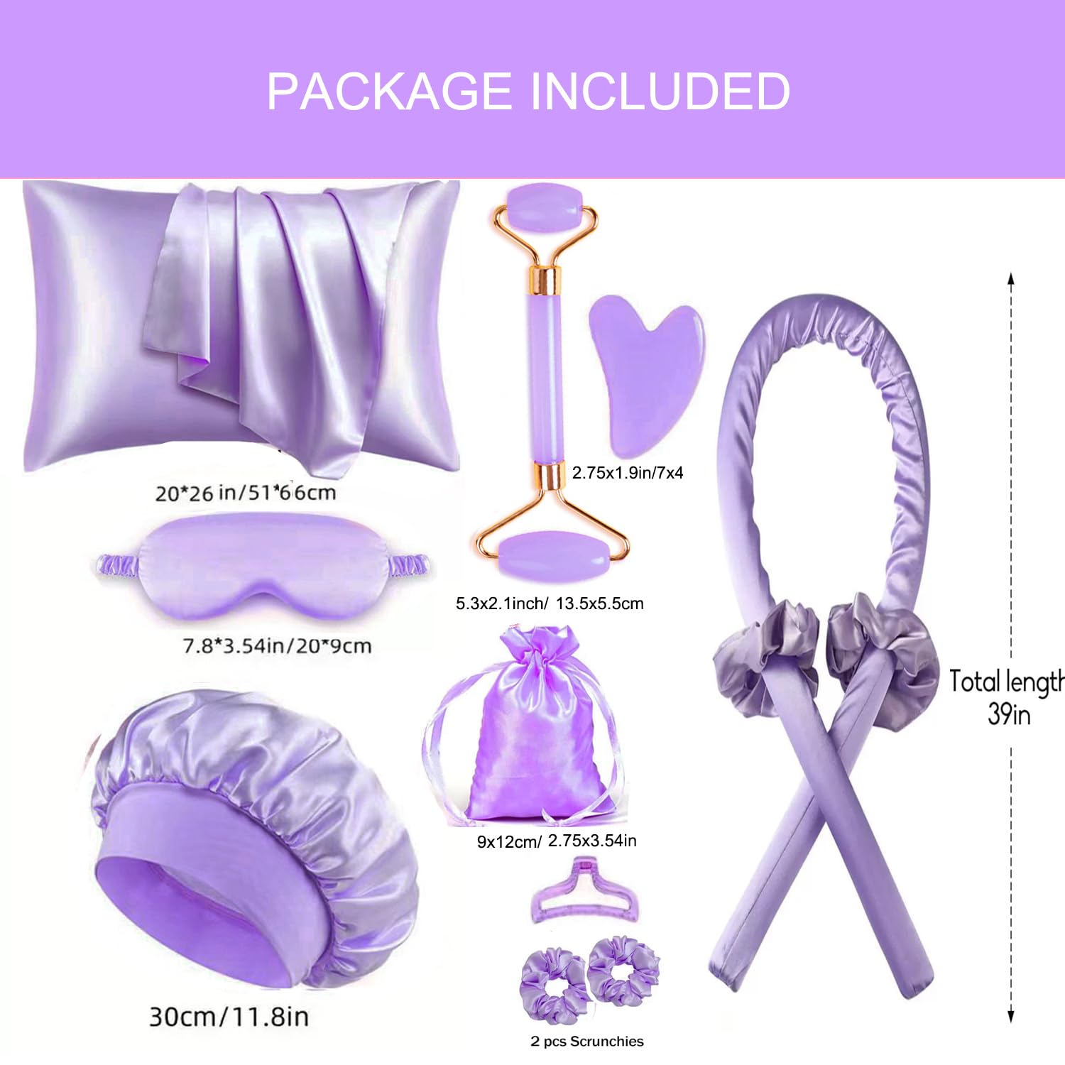 SUPHOUSE satin sleeping mask with pillowcase for gentle skin rest and comfort