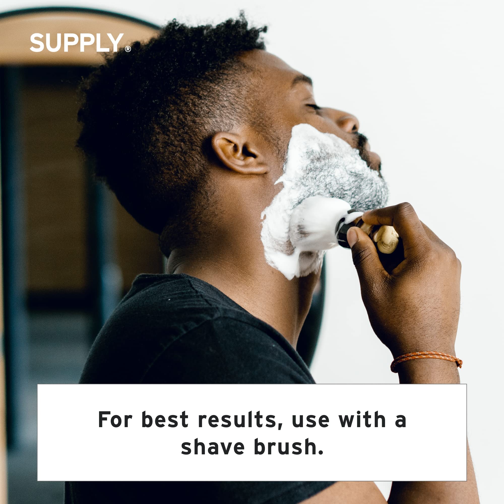 Supply Aloe Vera Jojoba Shea combo protects skin during shaving