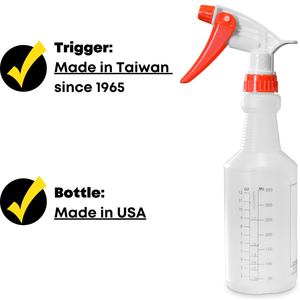 SupplyMaid color-coded bottles prevent mix-ups during multi-solution tasks.