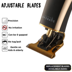 Supreme Trimmer T Shaper 90 minutes of cordless trimming on a charge.