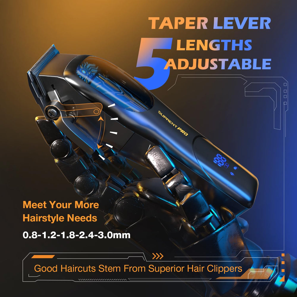 SUPRENT PRO mecha-style body provides comfortable grip and stylish design.