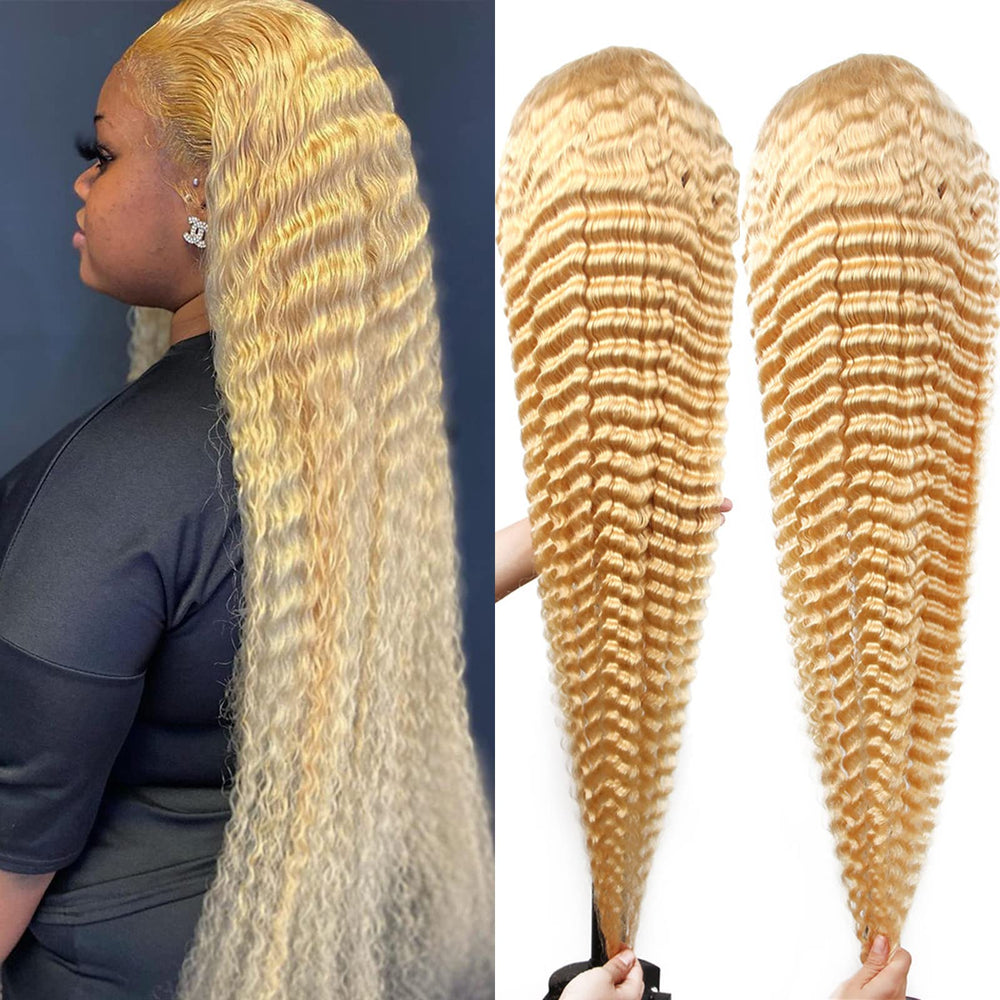 SUPSYOUSF 30 inch lace-front wig front view for natural movement and everyday wear.