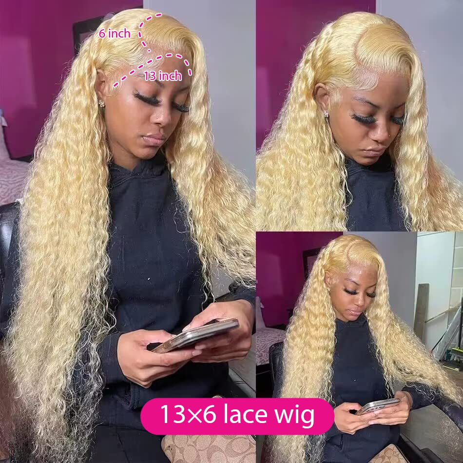 SUPSYOUSF 613 blonde closeup highlights texture and natural shine.