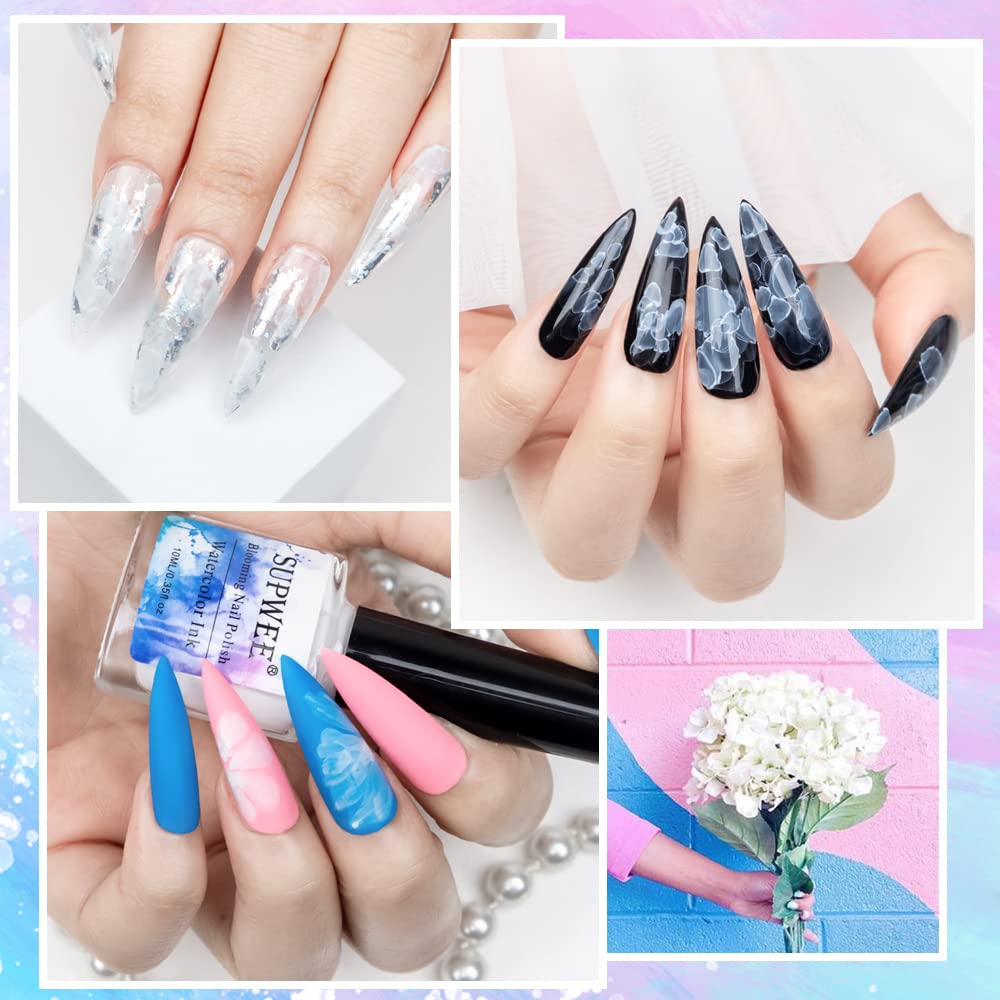 SUPWEE DIY nail design kit for at-home manicure creativity.
