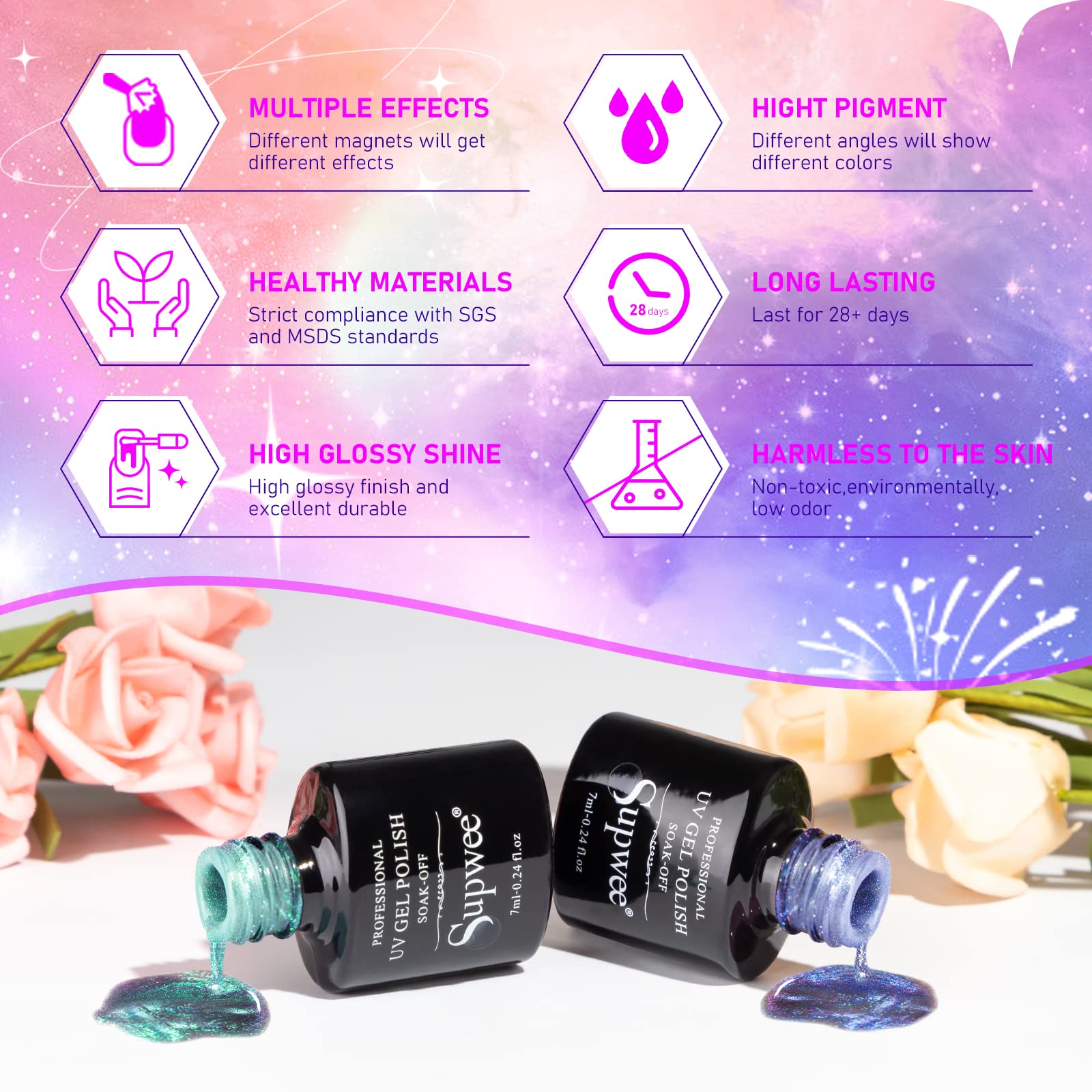 SUPWEE gift box bundle ideal for festive nail gifts.