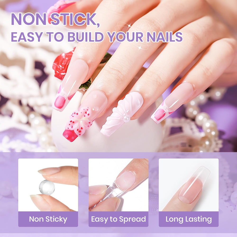 SUPWEE solid gel suitable for carving, shaping, and adding decorations.