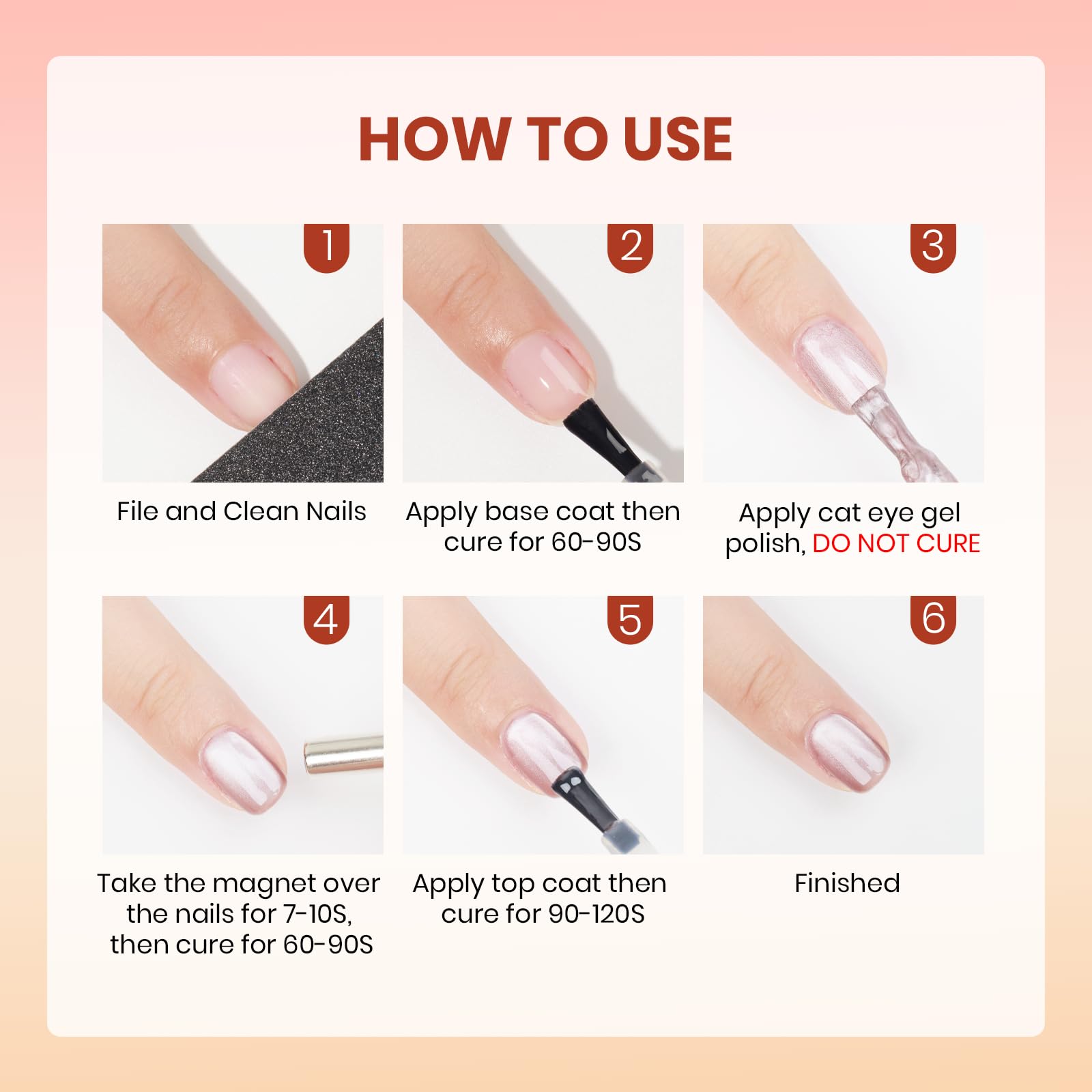 SUPWEE UV LED soak-off compatibility image highlights convenient removal