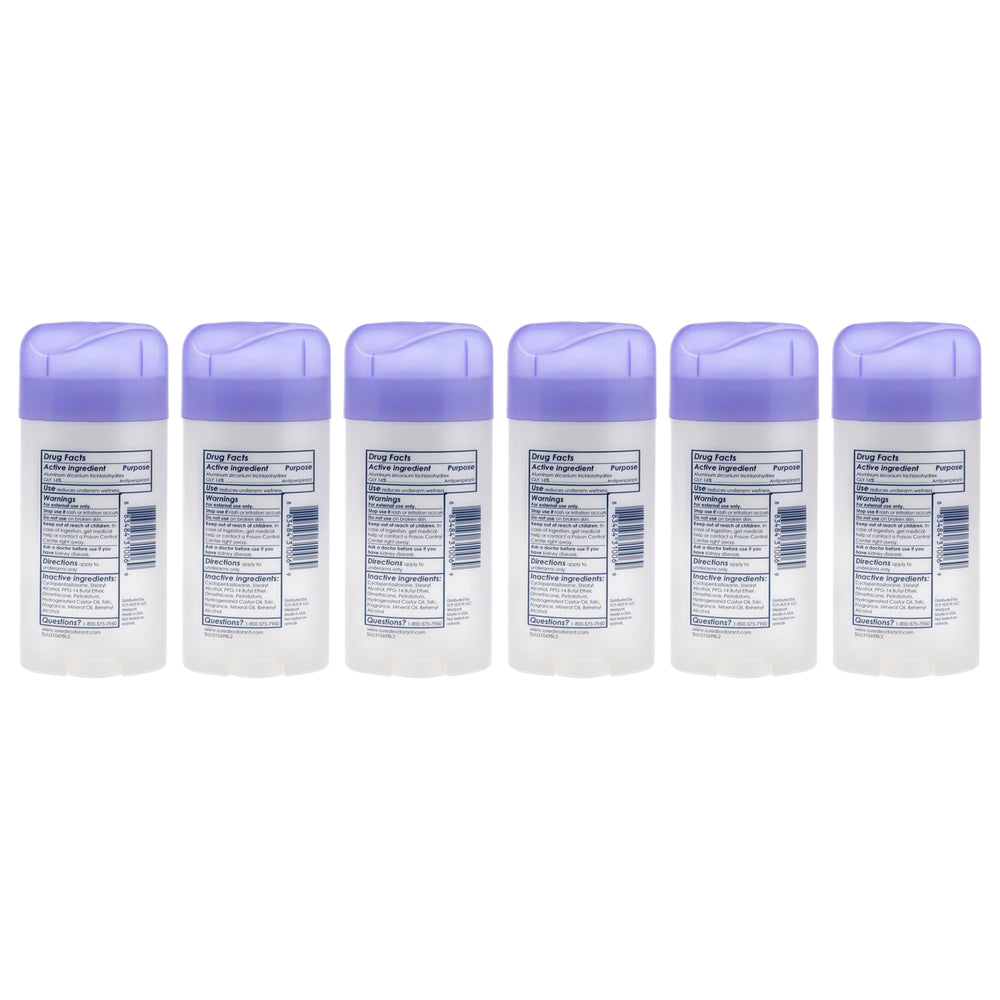 Sure deodorant invisible solid close-up highlighting Fresh and Cool scent for daily use.