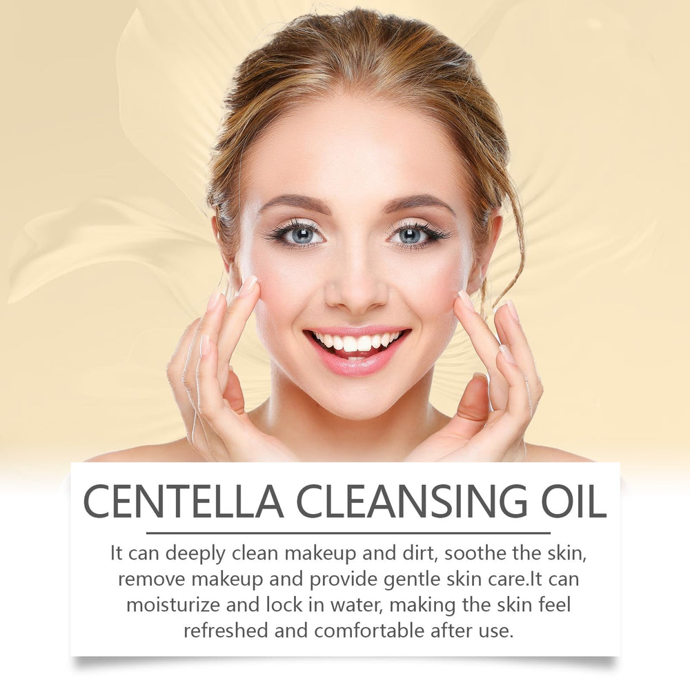 SURELIT Centella Light Cleansing Oil packaging and compact bottle design