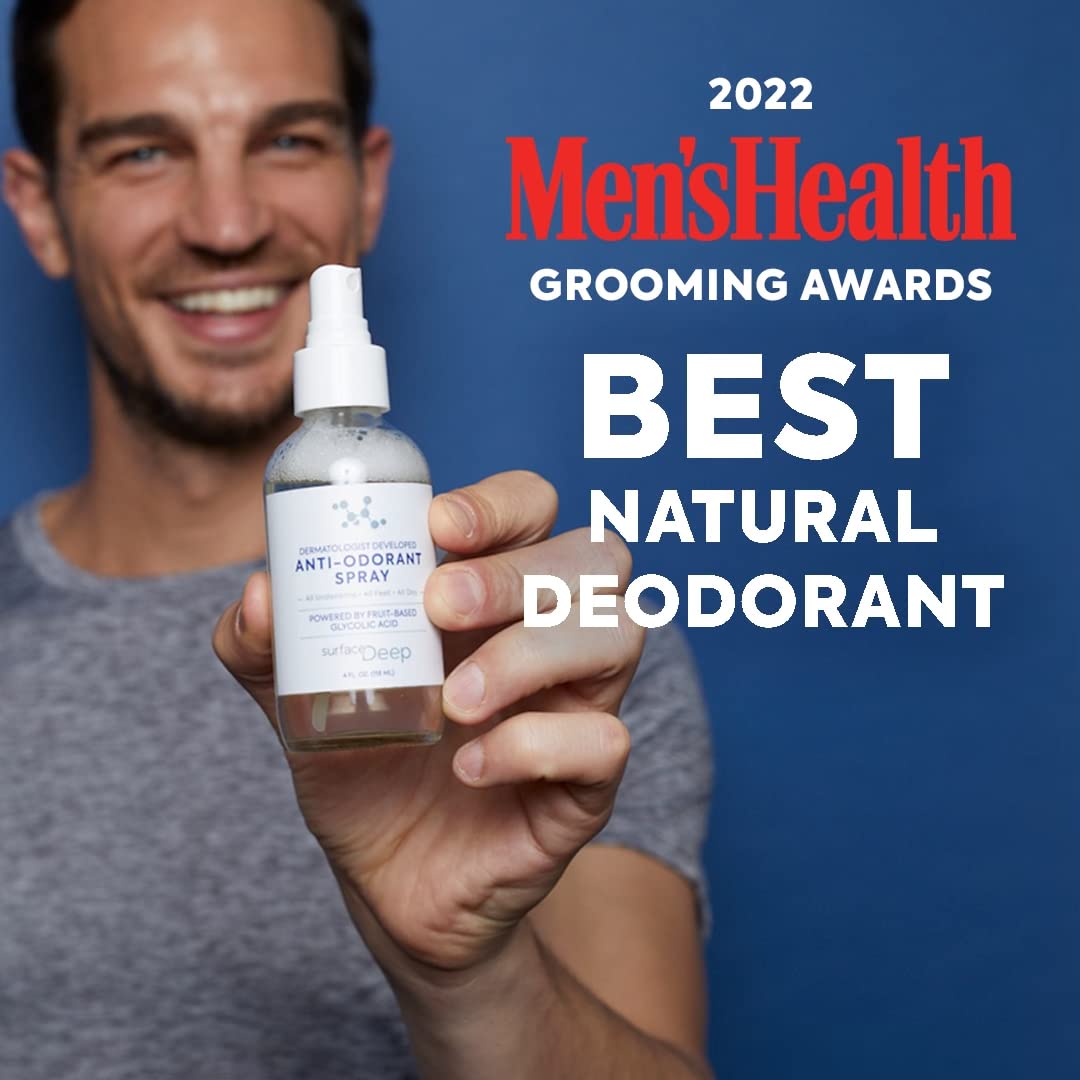Surface Deep baking soda-free unscented formula suggests gentle everyday wear.