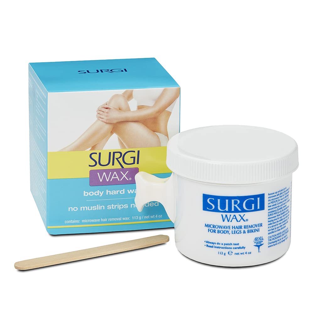 Surgiwax bikini-area-application demonstrates easy waxing around the bikini line.