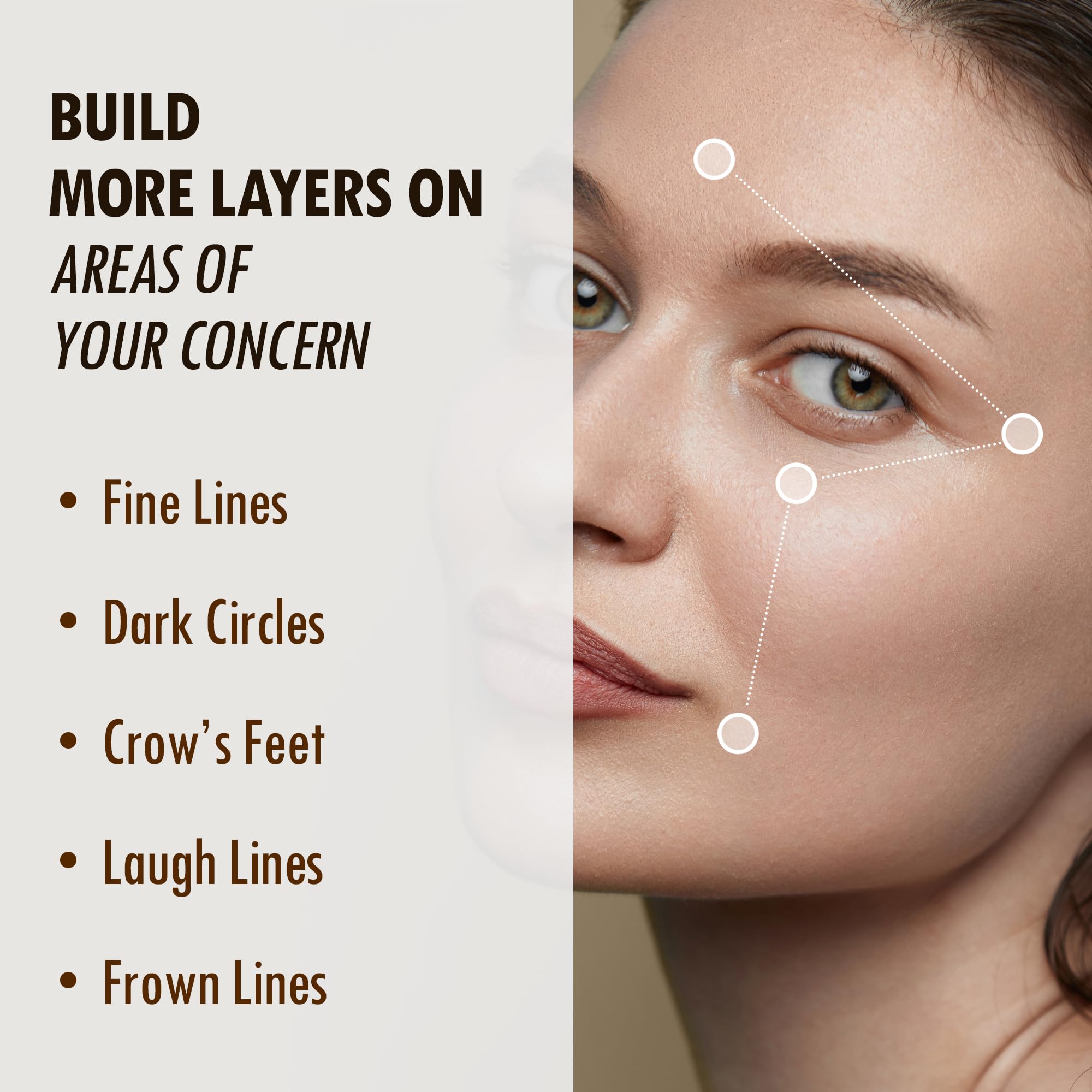 SUR.MEDIC+ hyaluronic-acid droplets deliver moisture in the formula.
