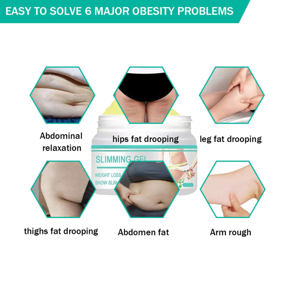 SURORAIN Slimming Cream packaging 50g zoom shows product size
