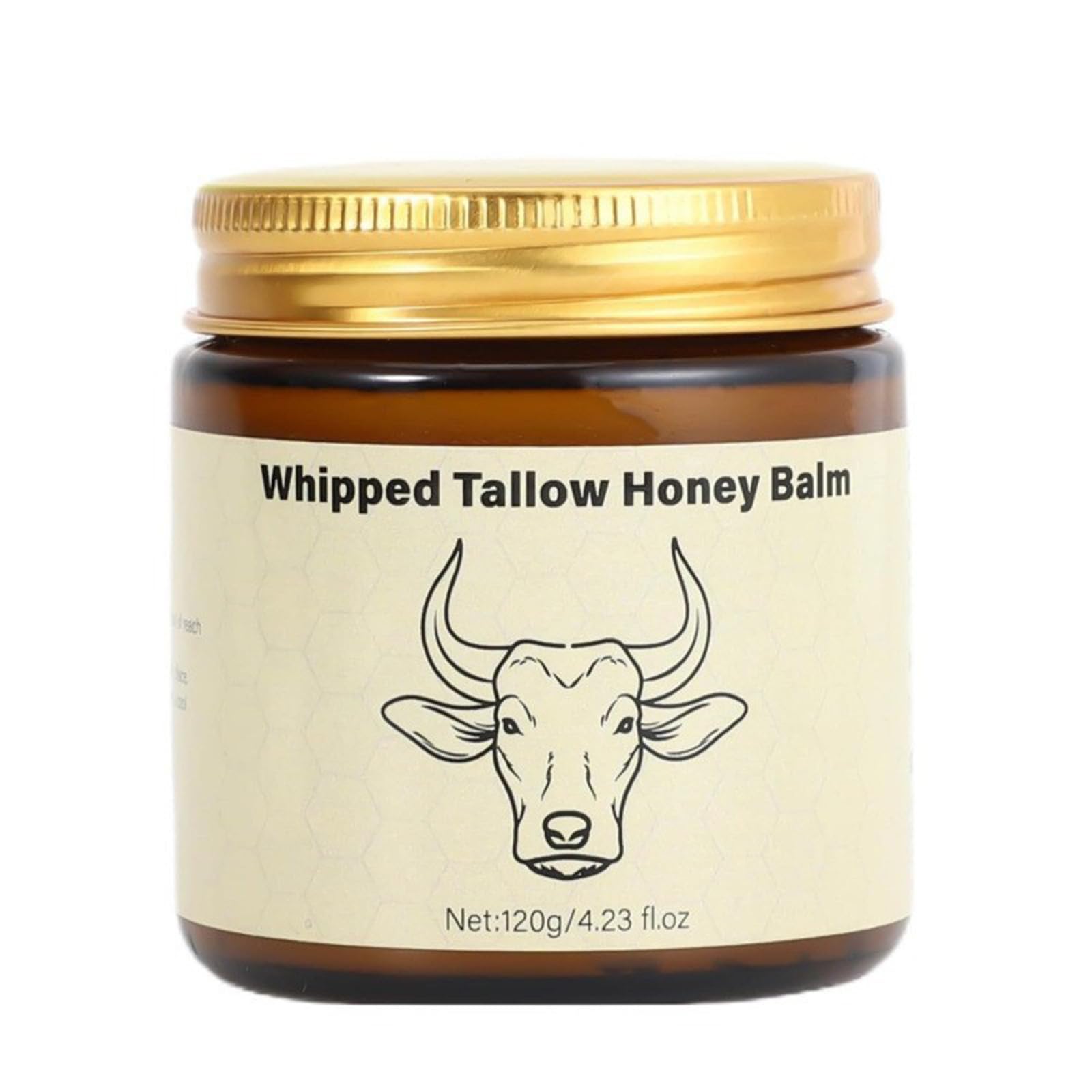 SURORAIN Tallow Honey Body Balm packaging highlights natural nourishment for daily skin care.