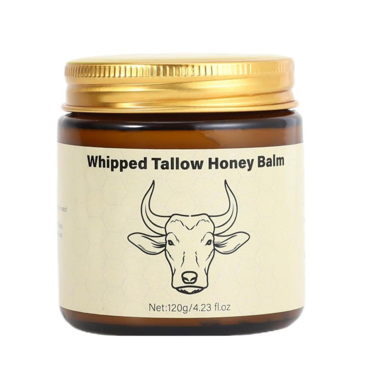 SURORAIN Tallow Honey Body Balm packaging highlights natural nourishment for daily skin care.