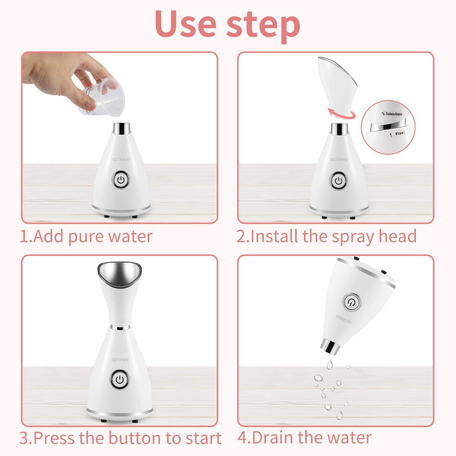 Surwit GETANYE gift-set image showing stainless steel kit and accessories.