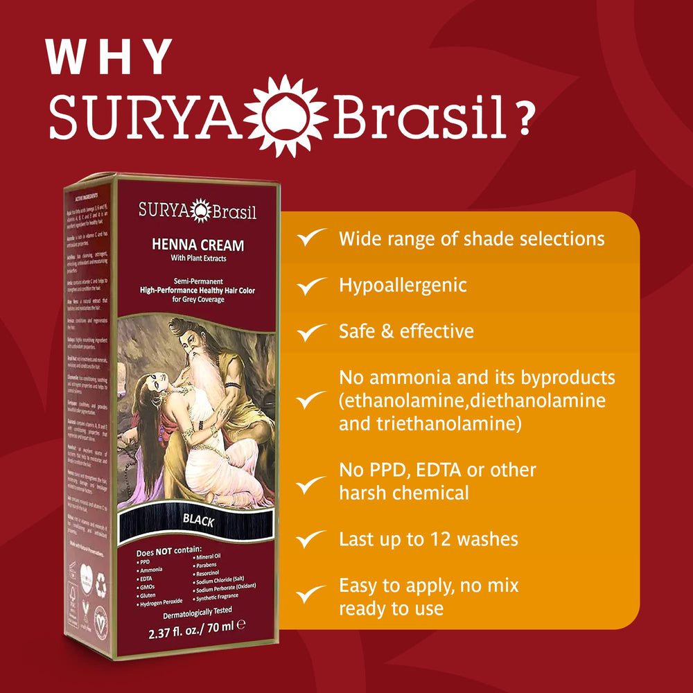 Surya Brasil cruelty-free logo signals ethical, award-winning beauty products.