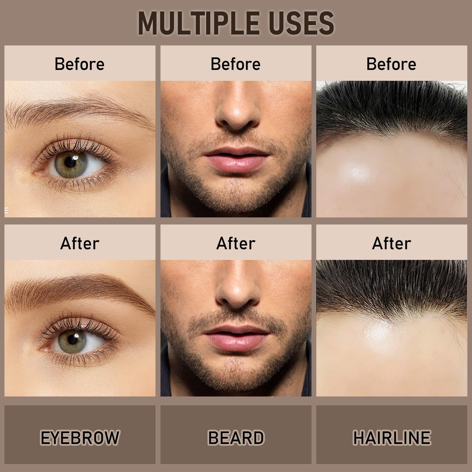 SUSIKEKI dual-ended-pencil multi-use-shades-05-black supports beard-touch-ups and hairline detailing.