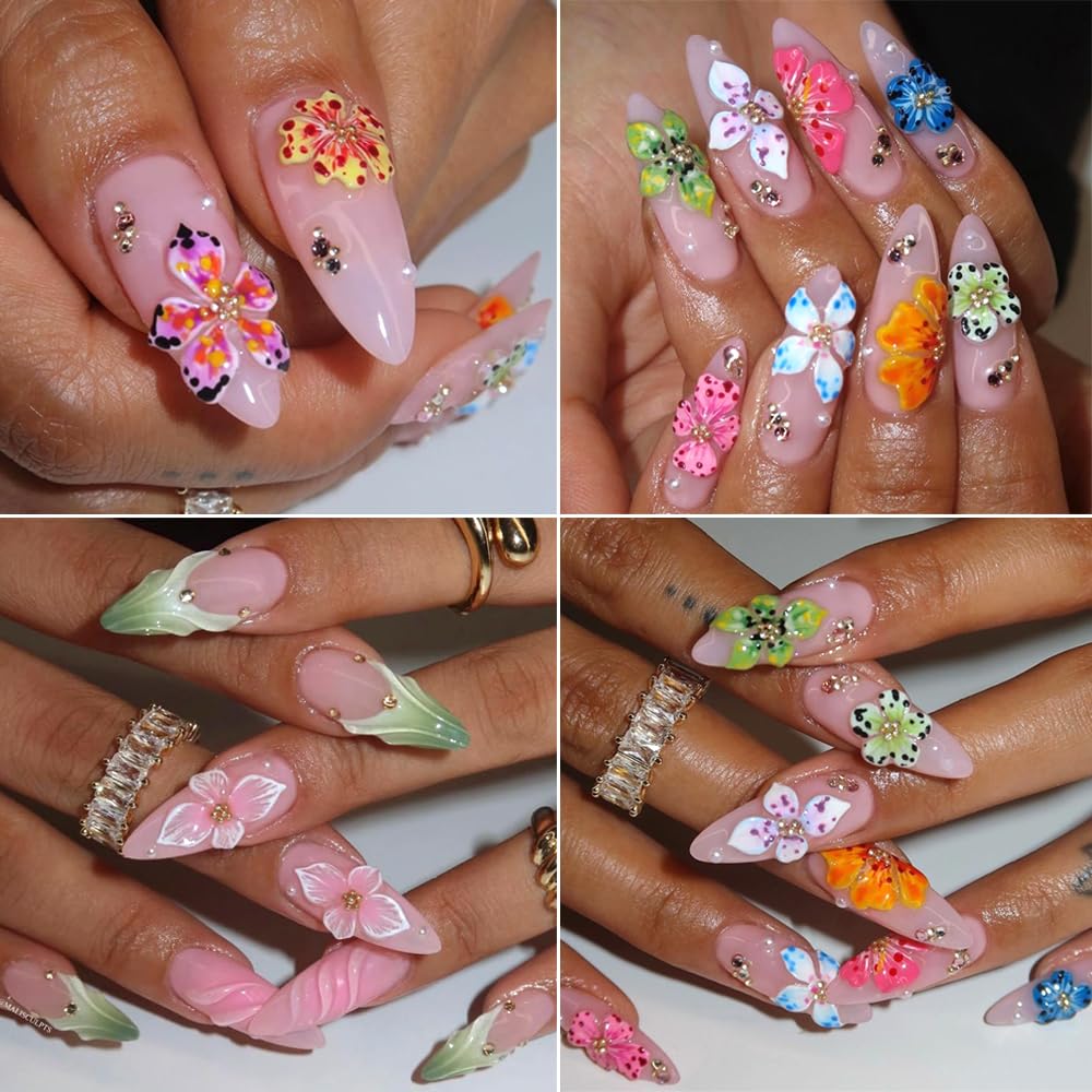 SUTOKAKA DIY nail art template supports sculpting steps for precise results