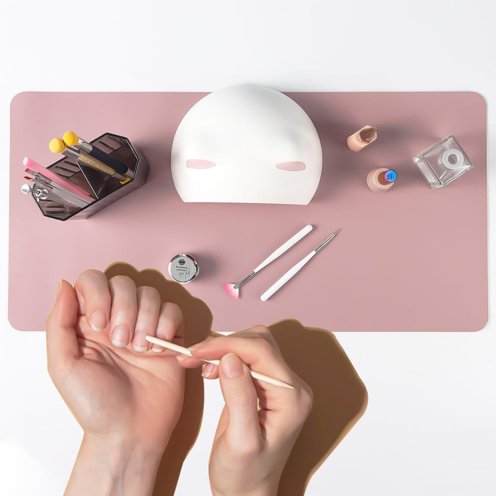 SUTOZMIWE foldable nail-table-mat convenient storage between clients