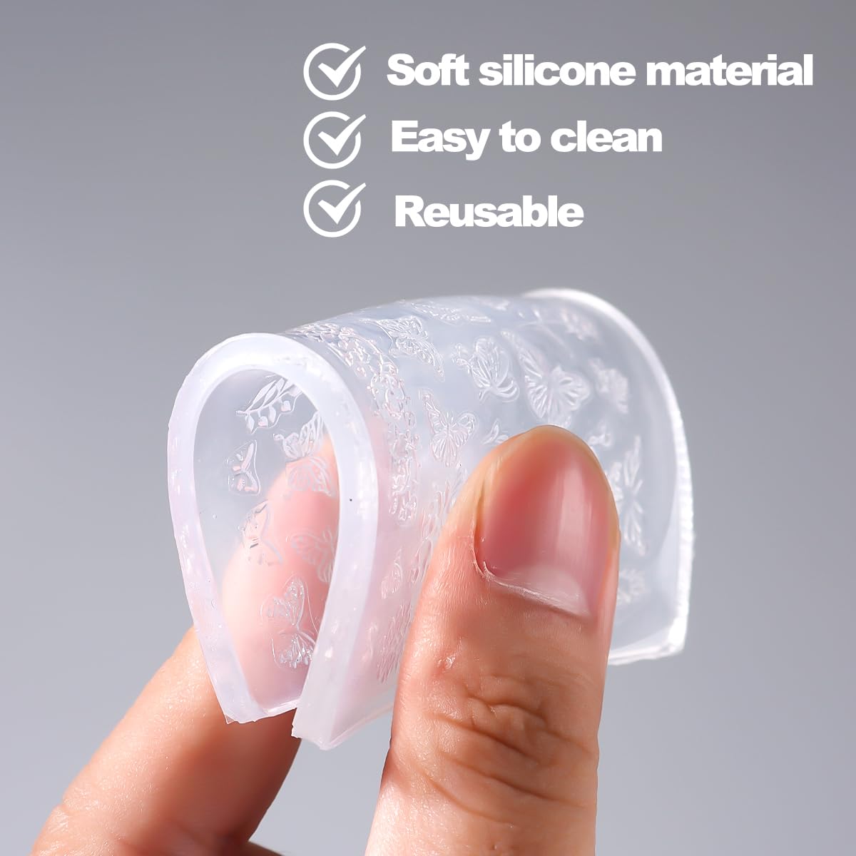 SUTOZMIWE nail art molds lace pattern for delicate nail art