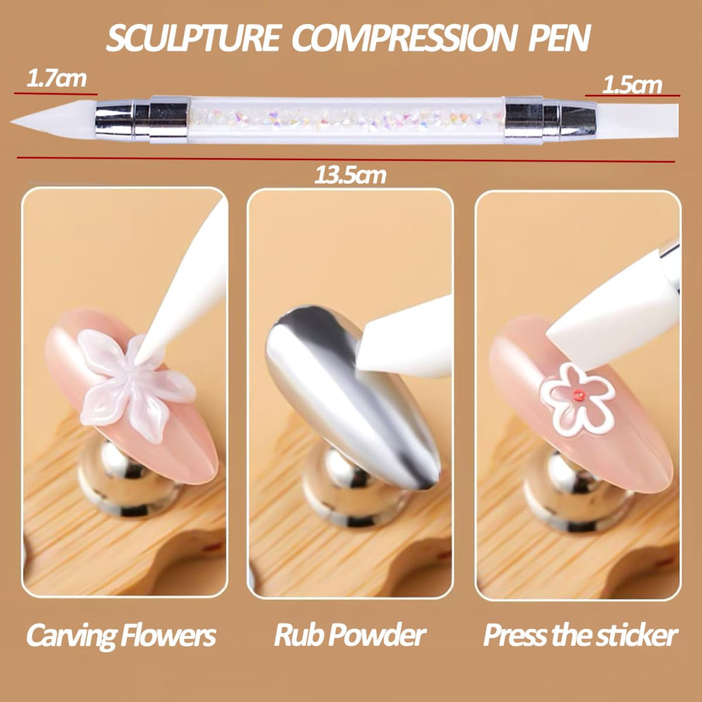 SUTOZMIWE silicone powder brush helps even application