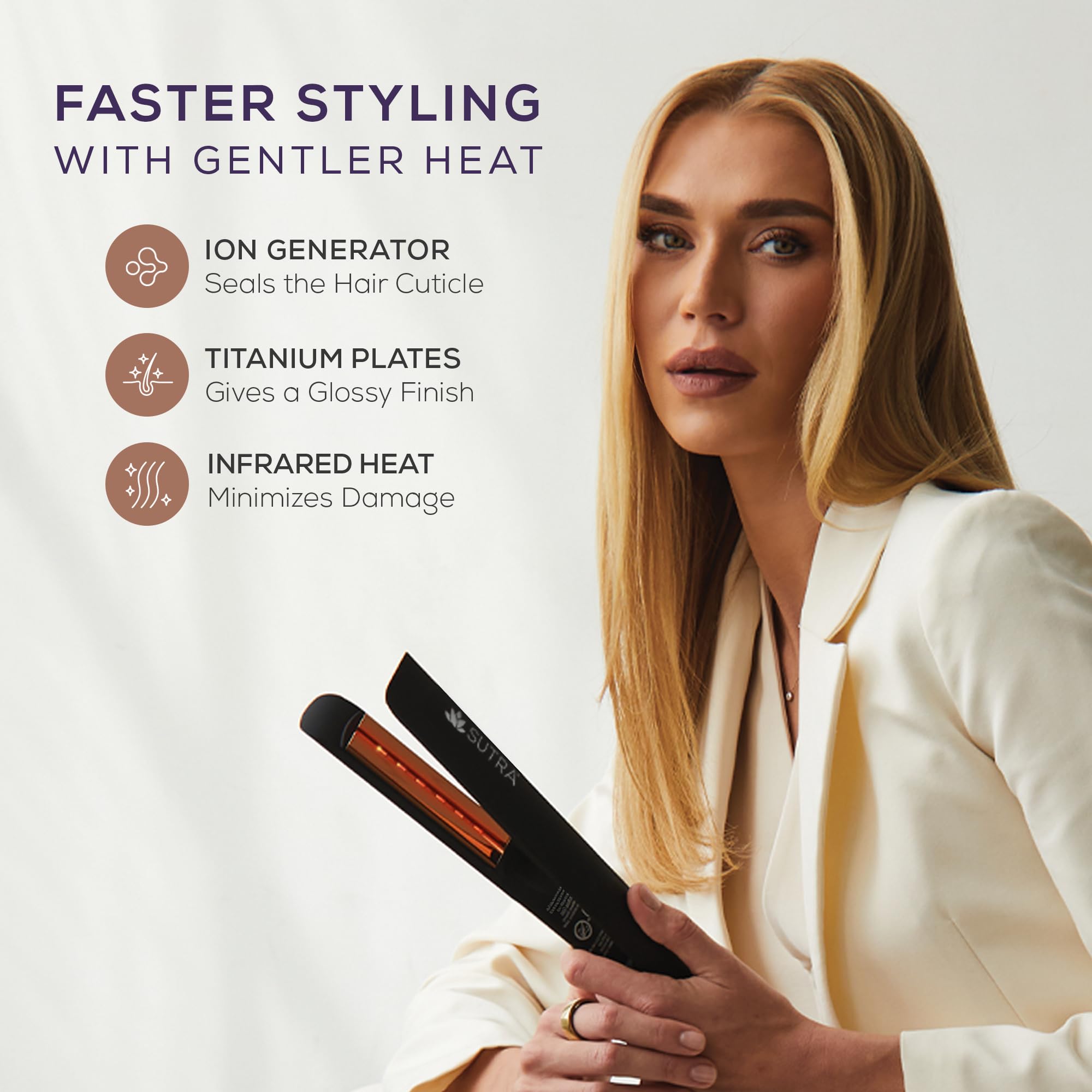 SUTRA IR2 features digital temperature control up to 450 degrees.