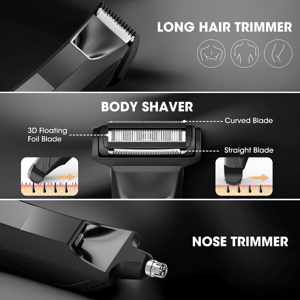 Suttik Manscape 5D floating head—near-skin close shave