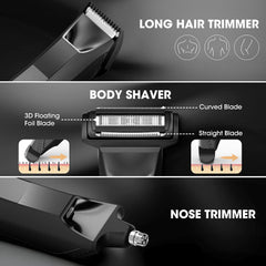 Suttik Manscape 5D floating head—near-skin close shave