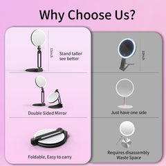 Suupvaor three-color dimming light enhances makeup under different tones