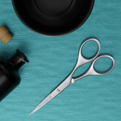 Suvorna small scissors for facial hair provide smooth snips and ergonomic handling.