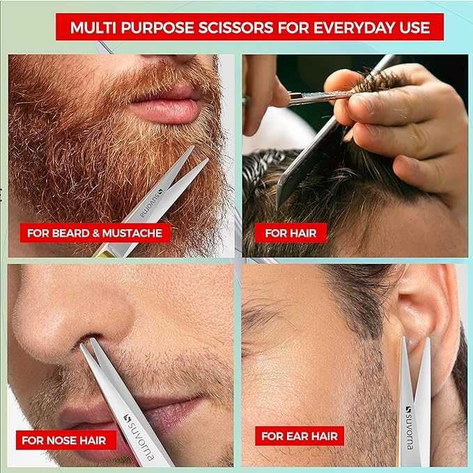 Suvorna small scissors gift-ready packaging ideal for a thoughtful grooming kit.