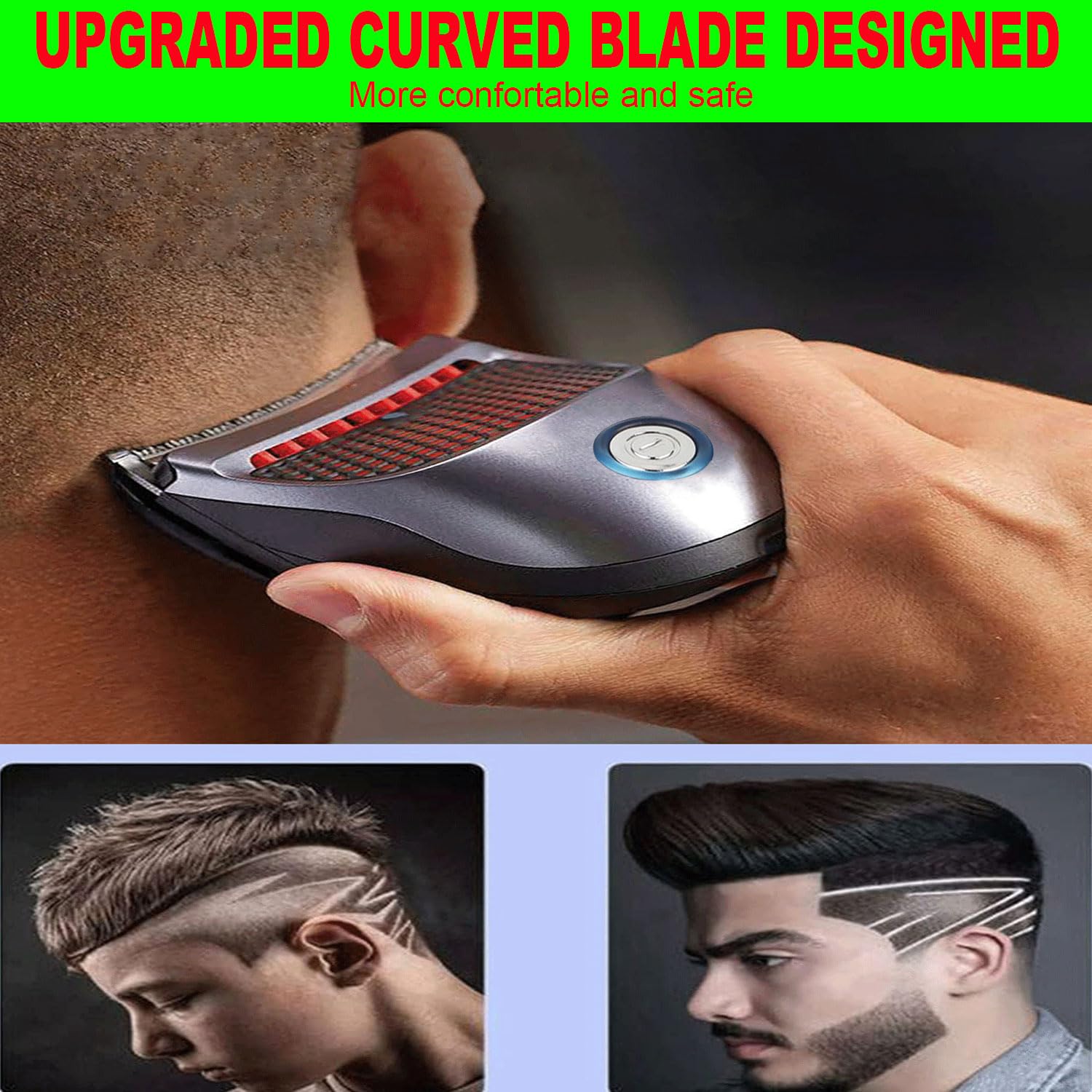 SUYOOULIN Hair Clippers nine combs demonstrates versatile length options