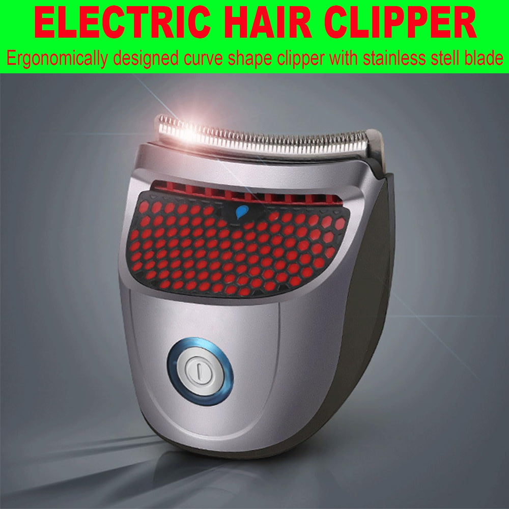 SUYOOULIN Hair Clippers side view highlights ergonomic grip for easy handling