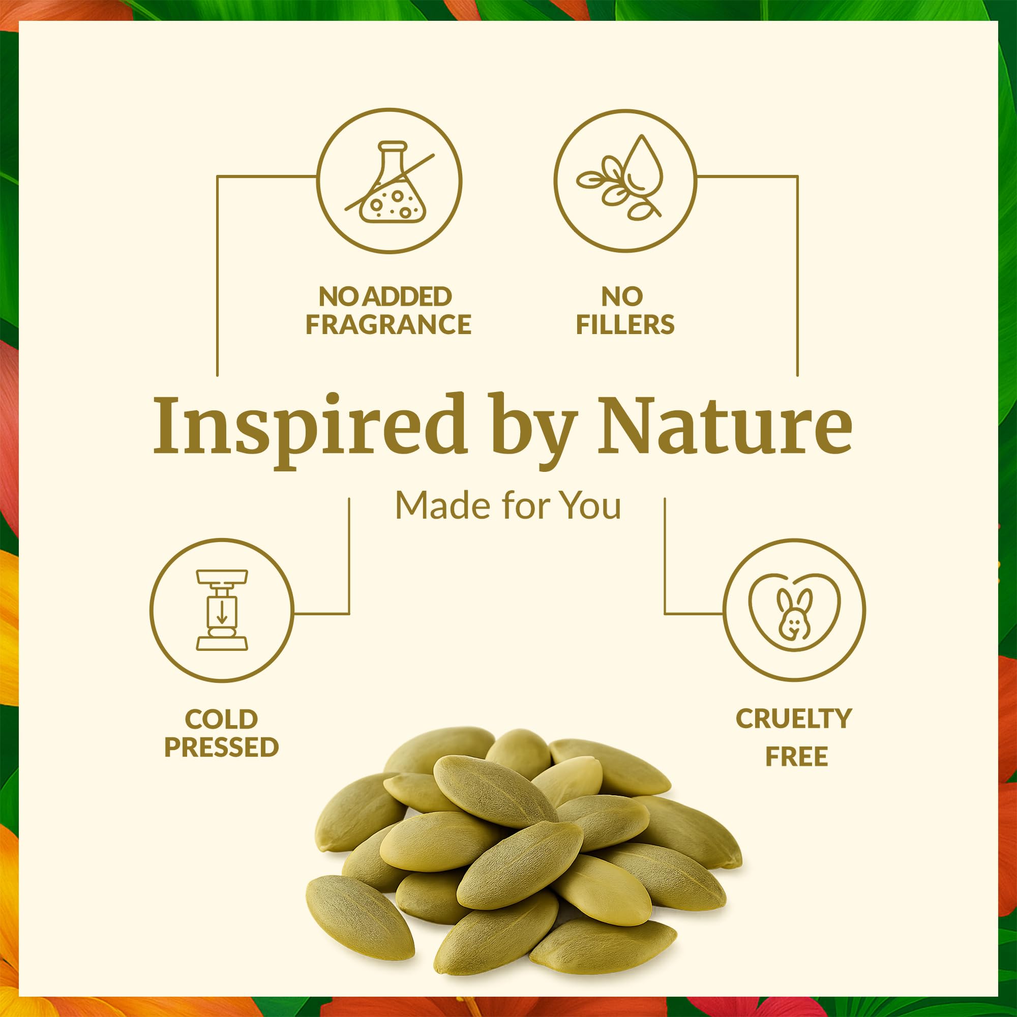 SVA Organics pumpkin seed oil on face provides lightweight moisture.