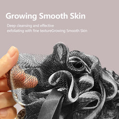 Svarvns loofah sponge knotting design ensures durability and a hanging rope.