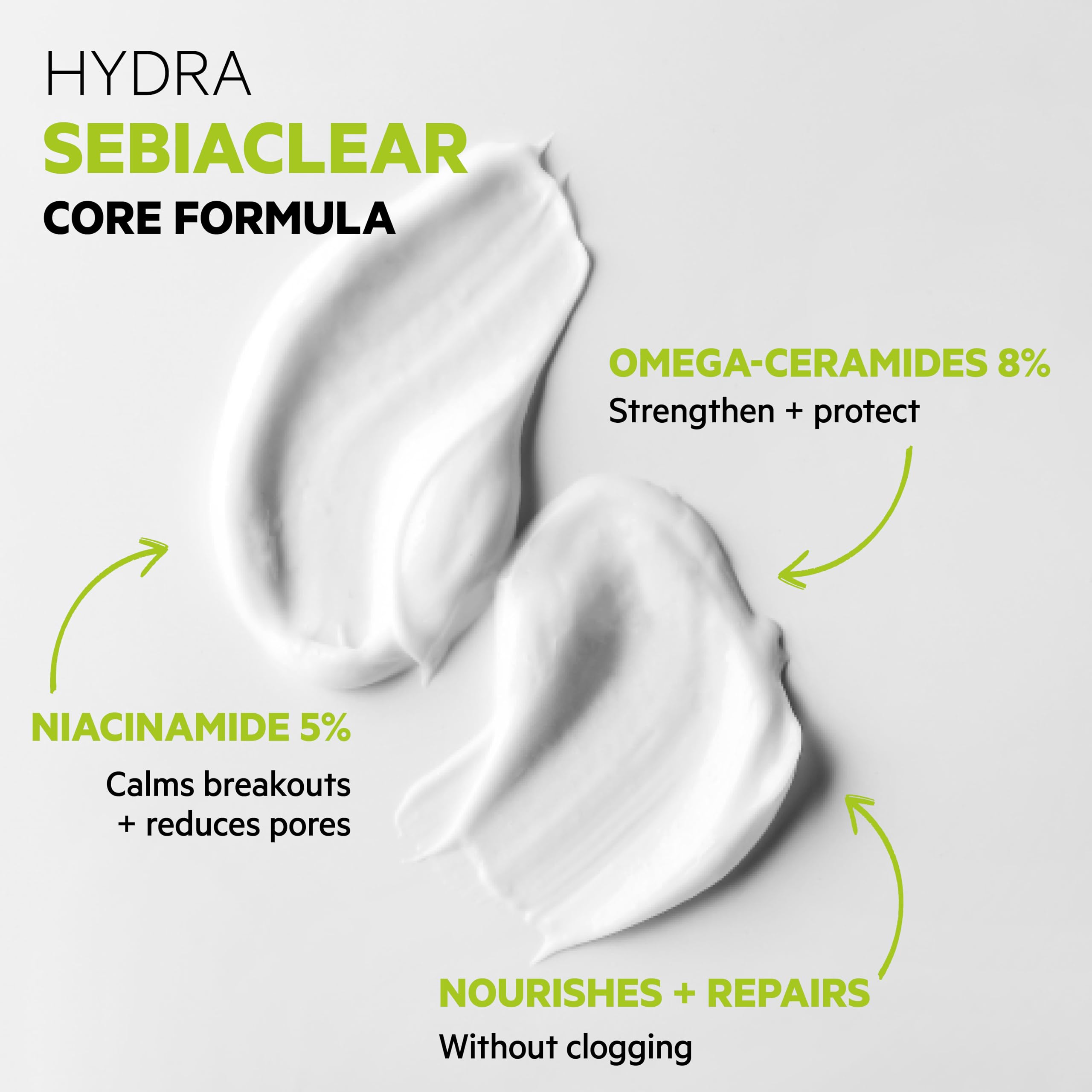 SVR Sebiaclear ceramides barrier-nourish helps reinforce the skin's protective film and comfort.